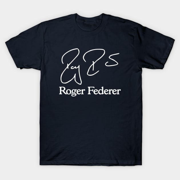 Roger Federer signature T-Shirt by ARRIGO